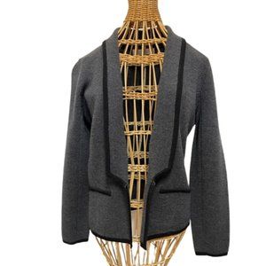 Ann Taylor Loft wool and acrylic knit blazer